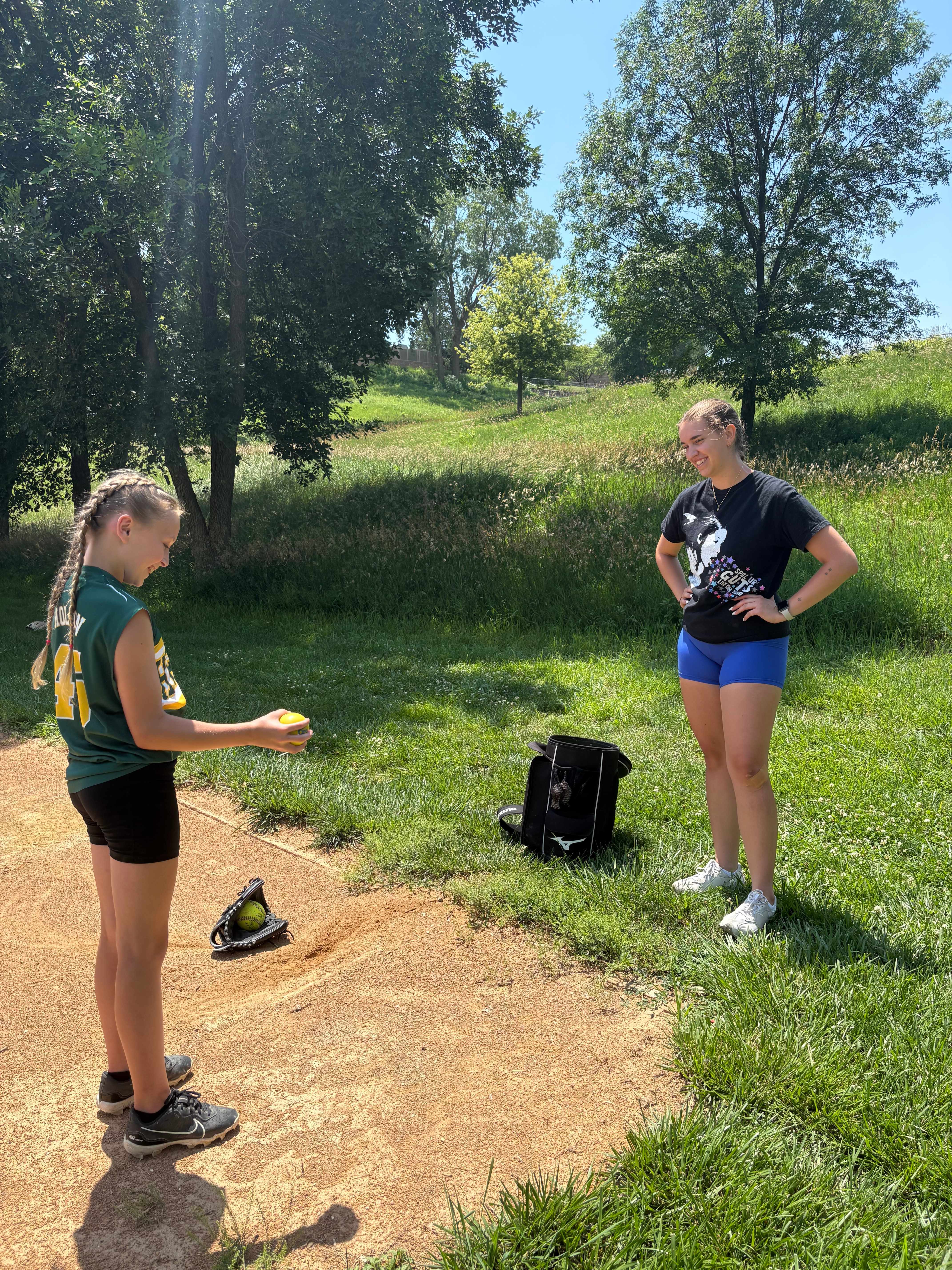 Outdoor training session