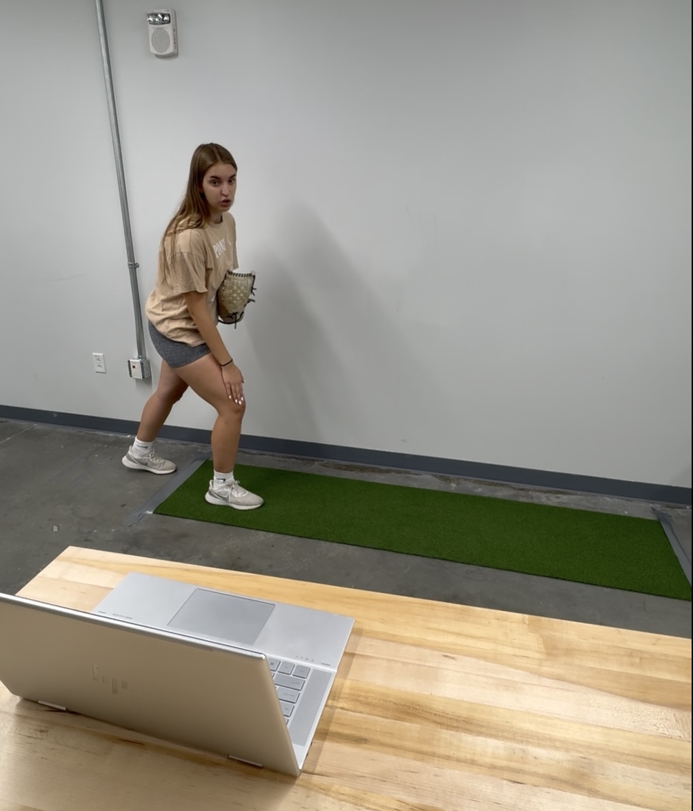 Indoor training facility setup